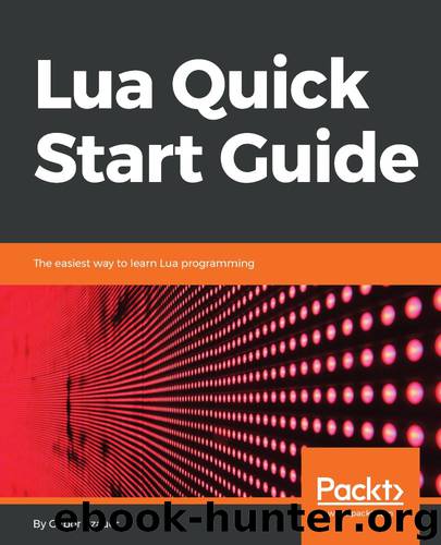 Lua Quick Start Guide: The easiest way to learn Lua programming by Gabor Szauer