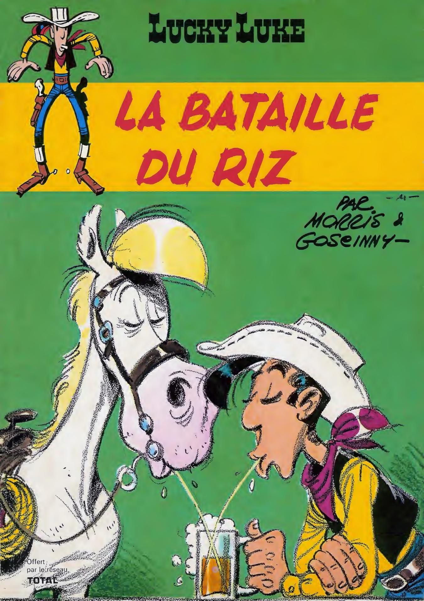 Lucky Luke Collection - PDF (Scan) by La Bataille Du Riz text