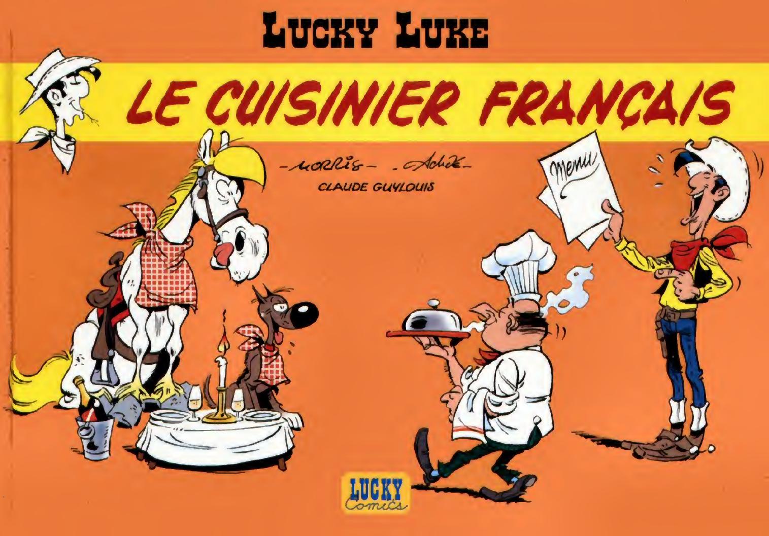 Lucky Luke Collection - PDF (Scan) by Le cuisinier francais text