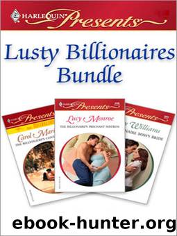 Lusty Billionaires Bundle by Carol Marinelli Lucy Monroe & Cathy Williams