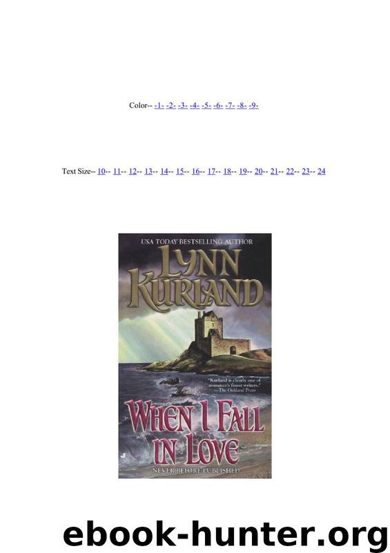 Lynn Kurland - De Piaget 04 by When I Fall In Love
