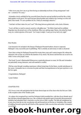 Lynne Graham by Greek Tycoon's Blackmailed Mistress