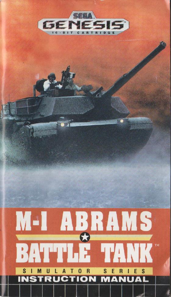 M-1 Abrams Battle Tank (U) by Unknown