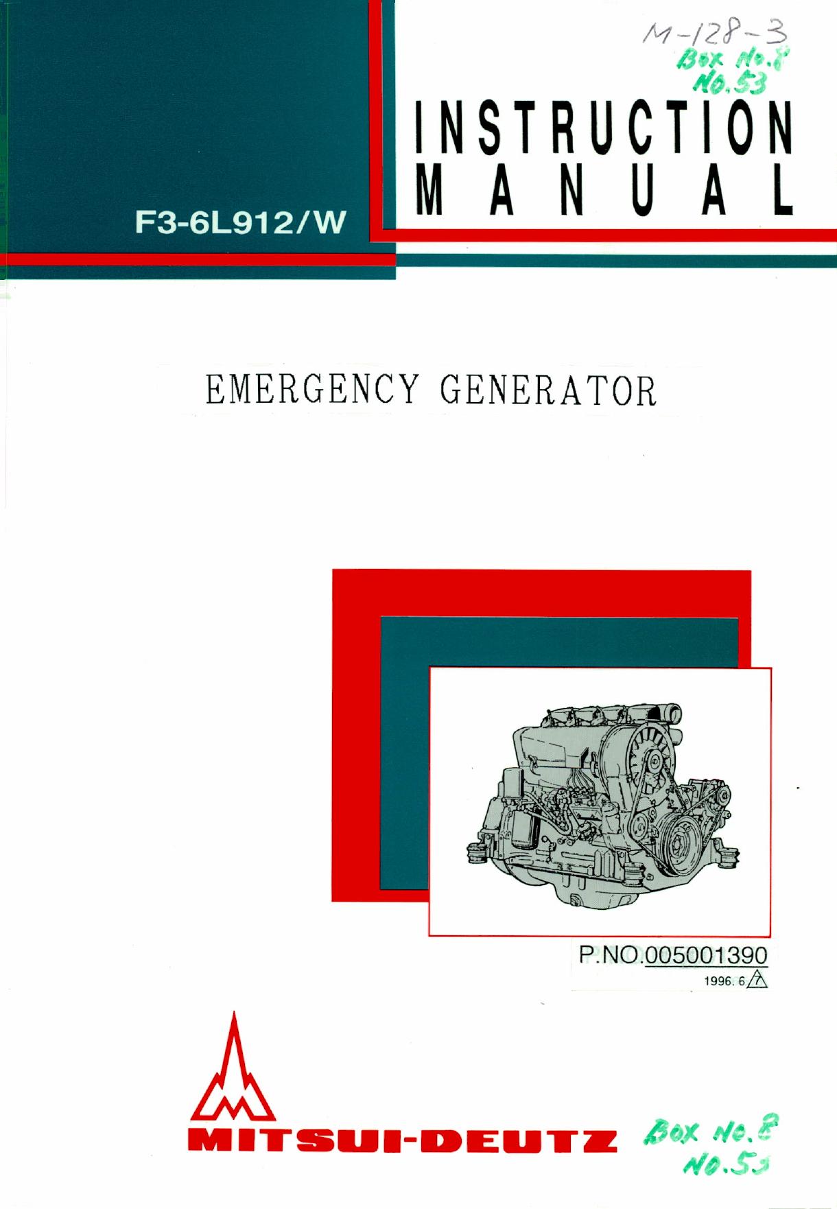 M-128-3 DO. INSTRUCTION MANUAL(ENGLISH) by Unknown