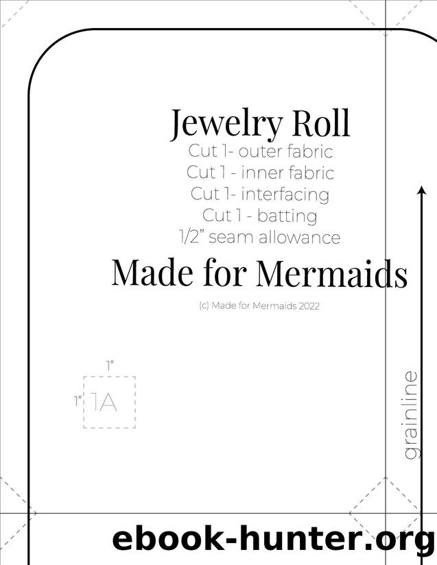M4M Jewelry Roll Pattern by Unknown