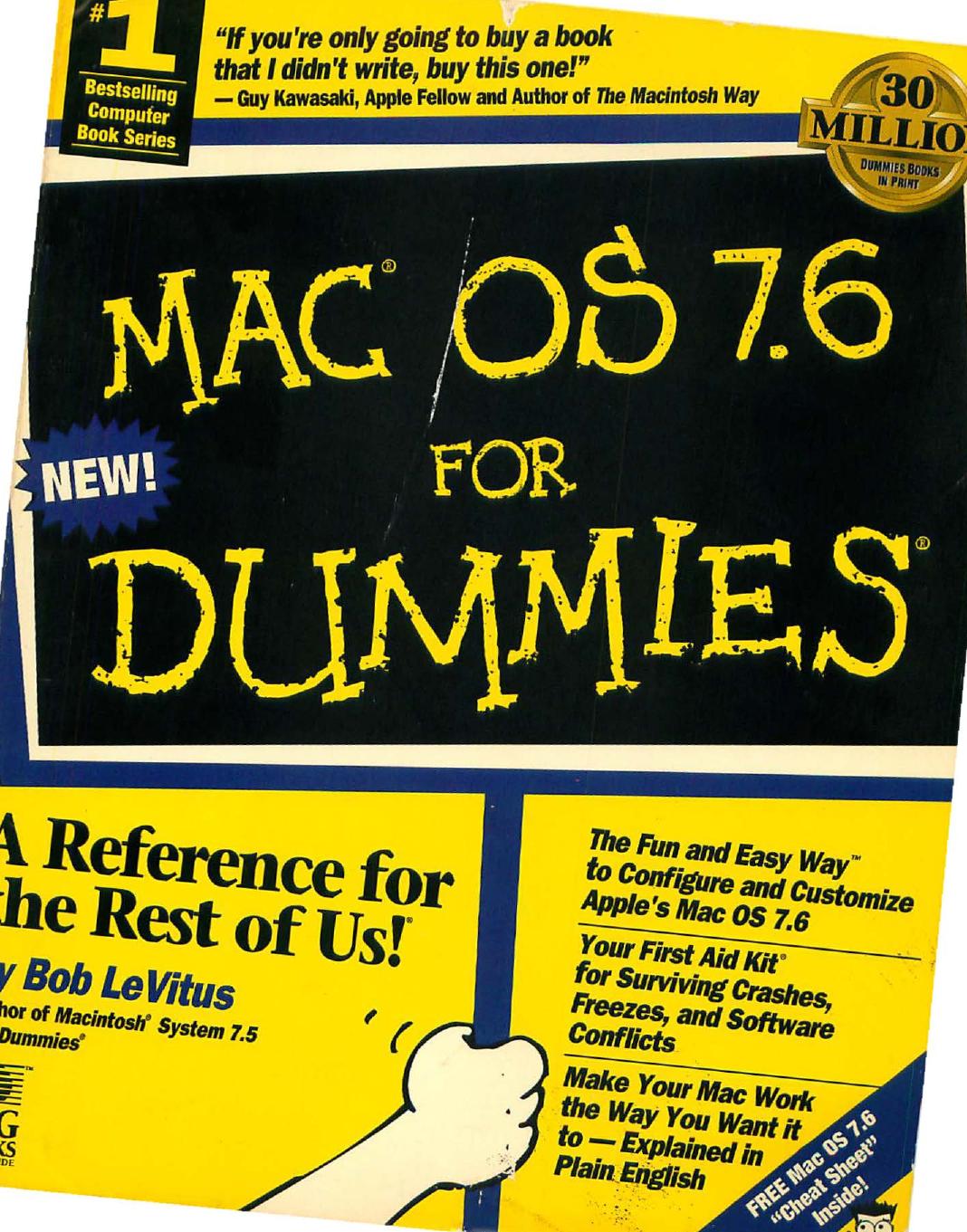 MAC OS 7.6 for dummies by LeVitus Bob