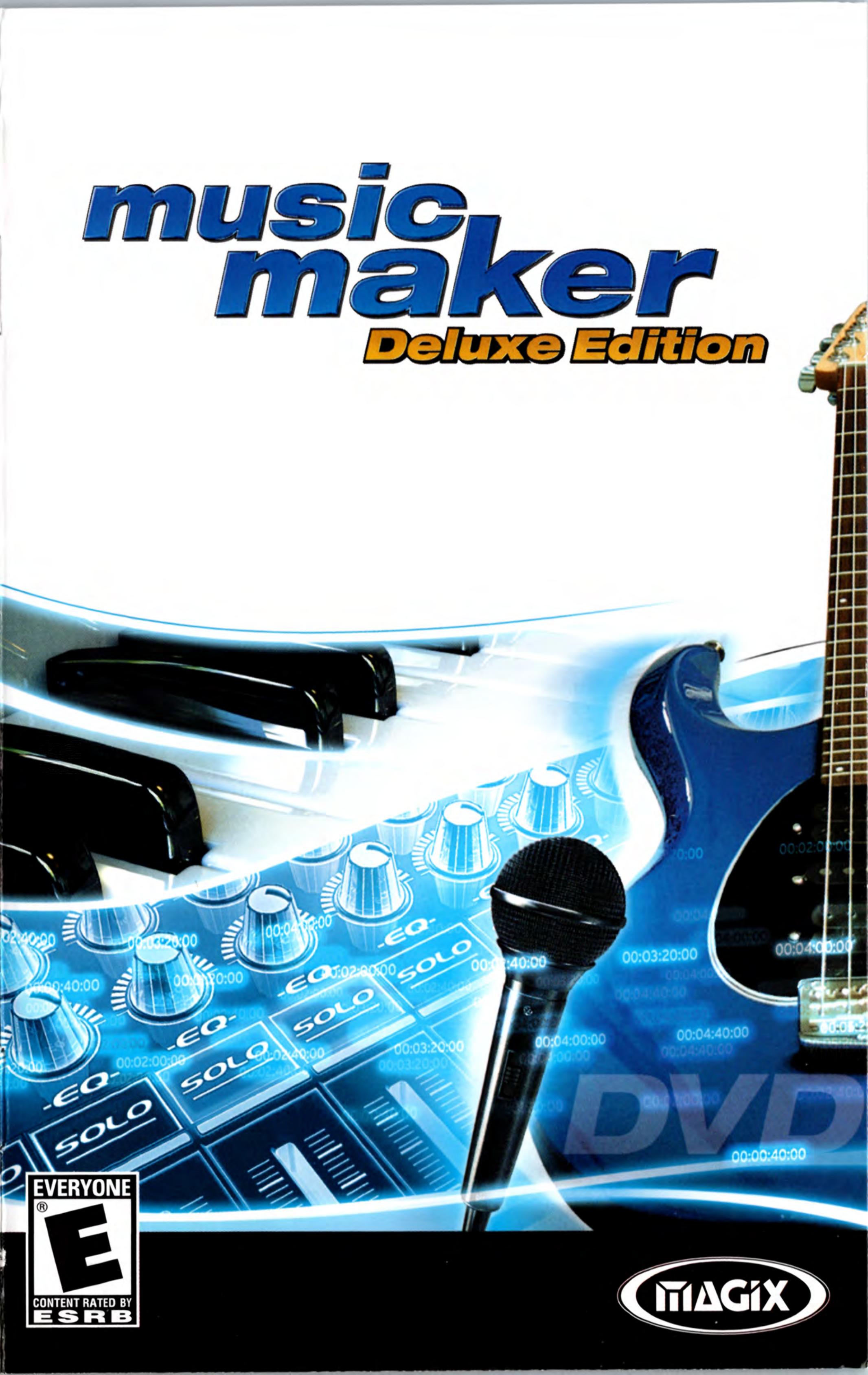 MAGIX Music Maker- Deluxe Edition (USA) by Jonathan Grimm