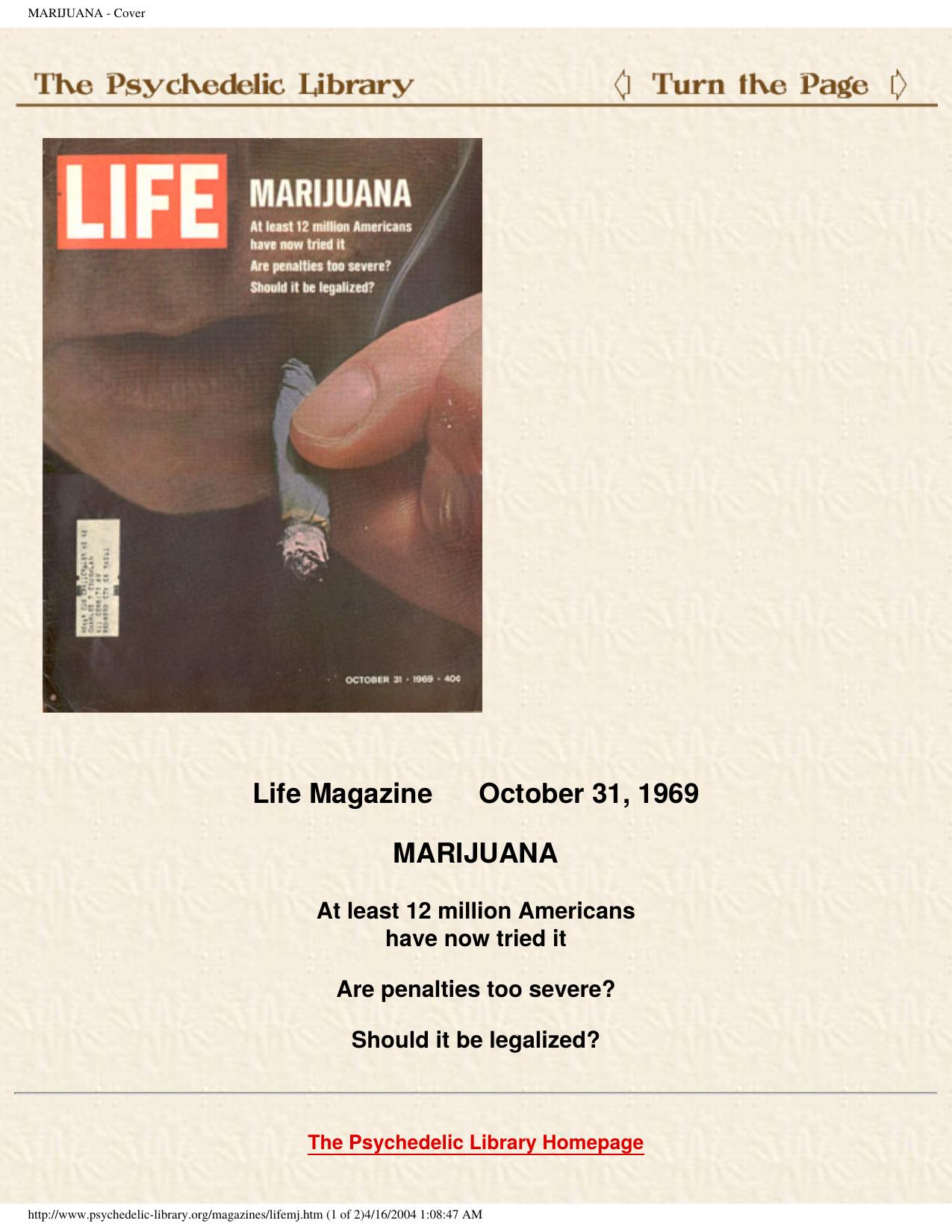 MARIJUANA - Cover by Unknown