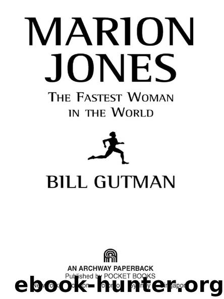 MARION JONES by BILL GUTMAN