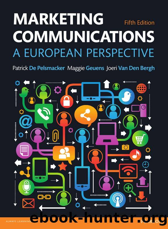 MARKETING COMMUNICATIONS by Patrick De Pelsmacker Maggie Geuens & Joeri Van den Bergh
