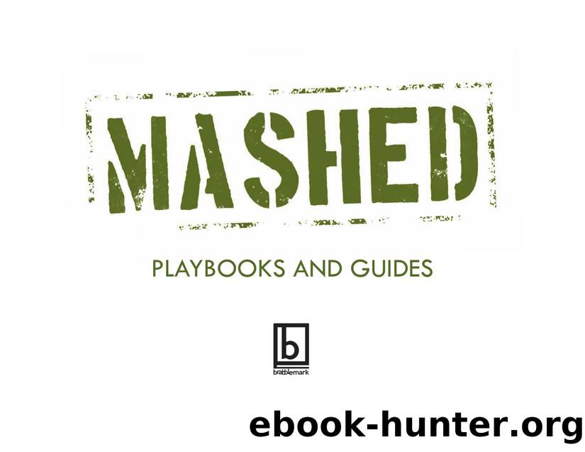 MASHED Playbooks and Guides by Mark Plemmons