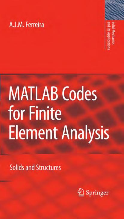 MATLAB Codes for Finite Element Analysis by Solids & Structures