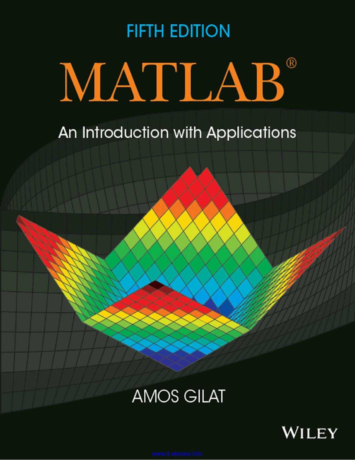 MATLAB, 5th Edition by Unknown
