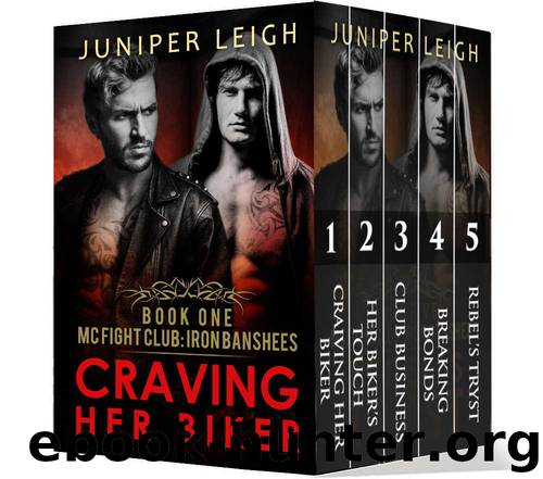MC Fight Club: Iron Banshees: (Complete Series: Parts 1-5) An MC Fighter Menage Romance by Leigh Juniper