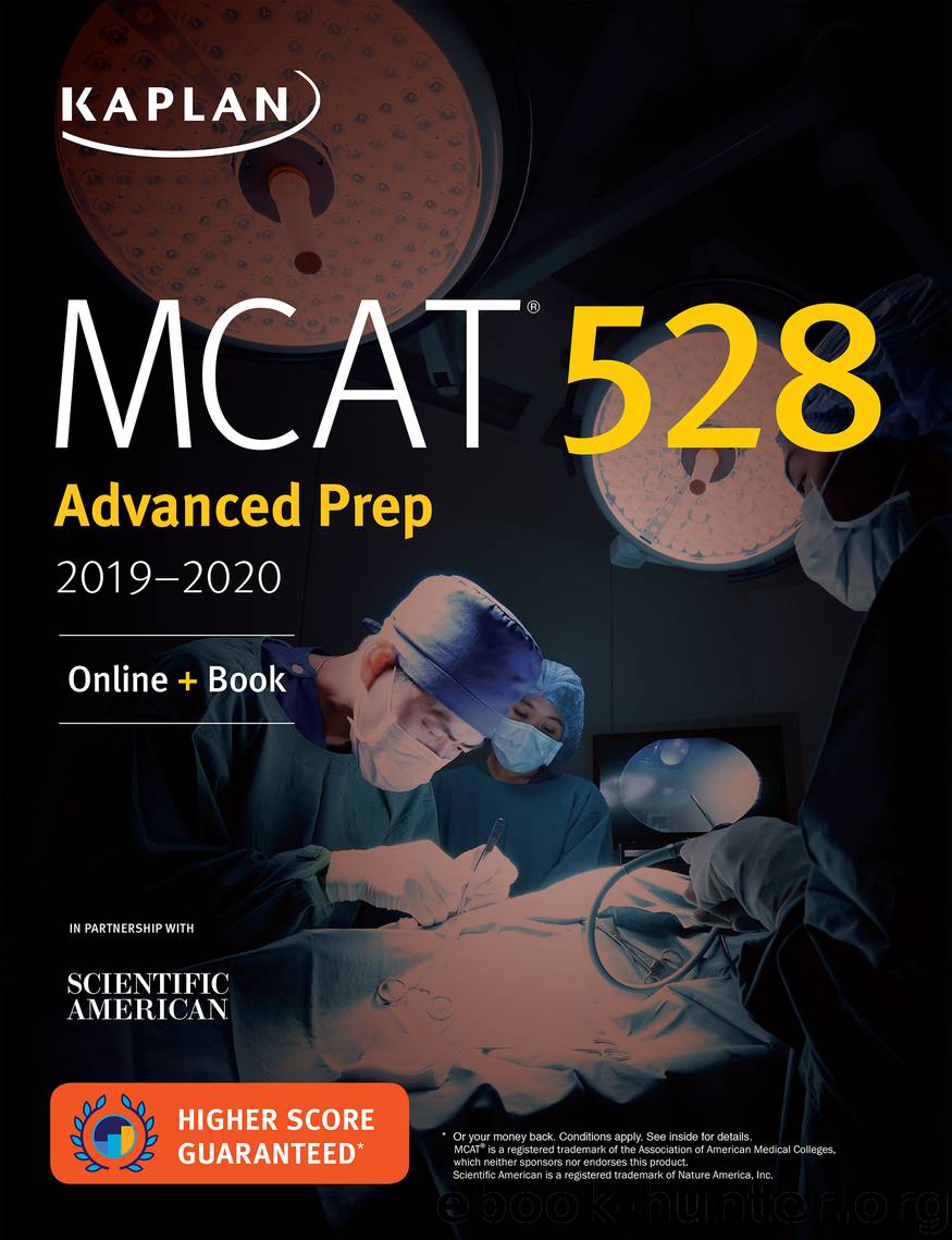 MCAT 528 Advanced Prep 2019-2020 by Kaplan Test Prep