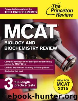 MCAT Biology and Biochemistry Review by Princeton Review