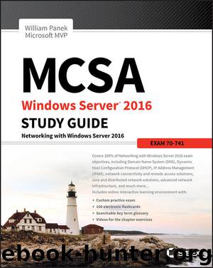 MCSA Windows Server 2016 Study Guide: Exam 70-741 by William Panek