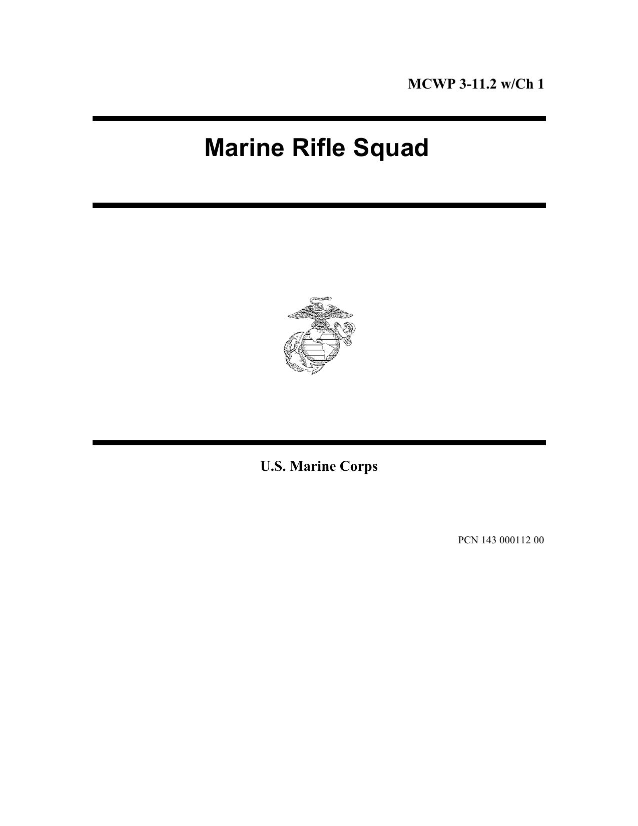 MCWP 3-11.2 Marine Rifle Squad by Unknown