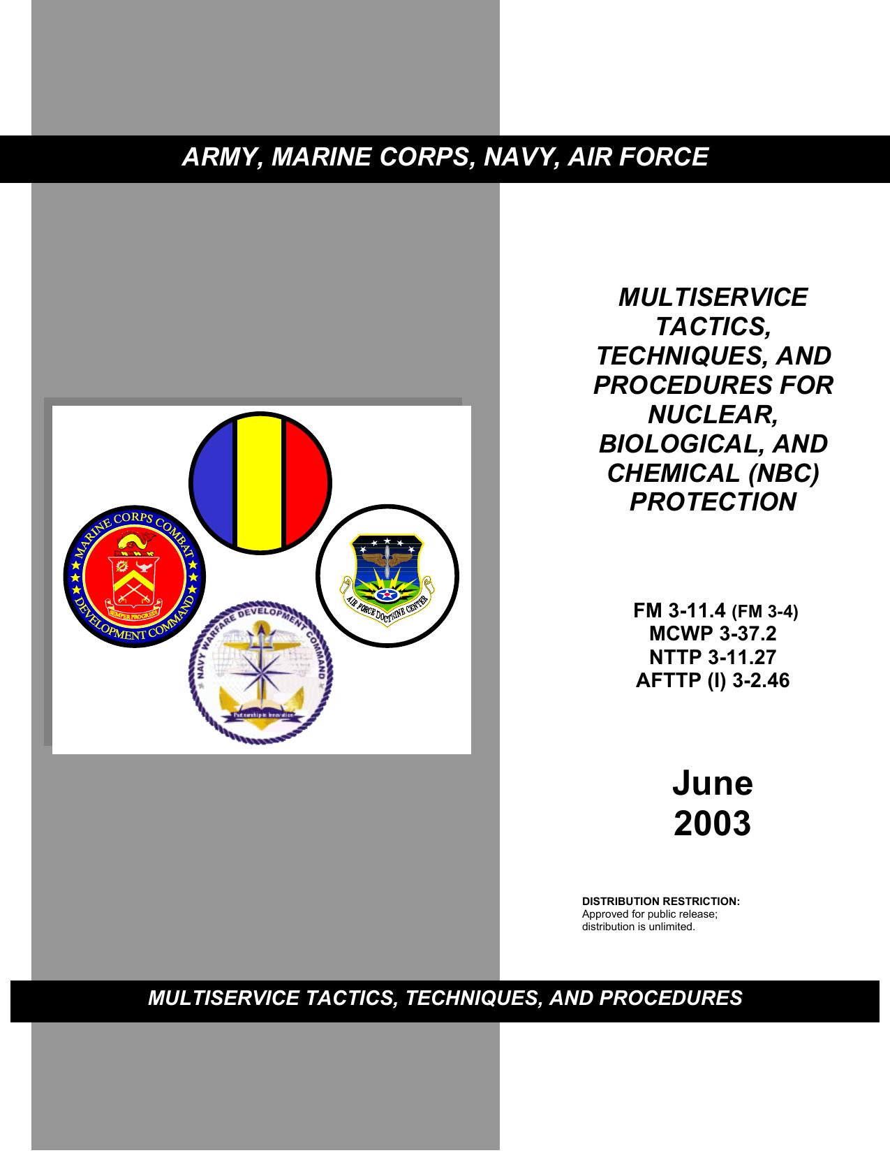MCWP 3-37.2 Nuclear, Biological, and Chemical (NBC) Protection by Jennifer Evans