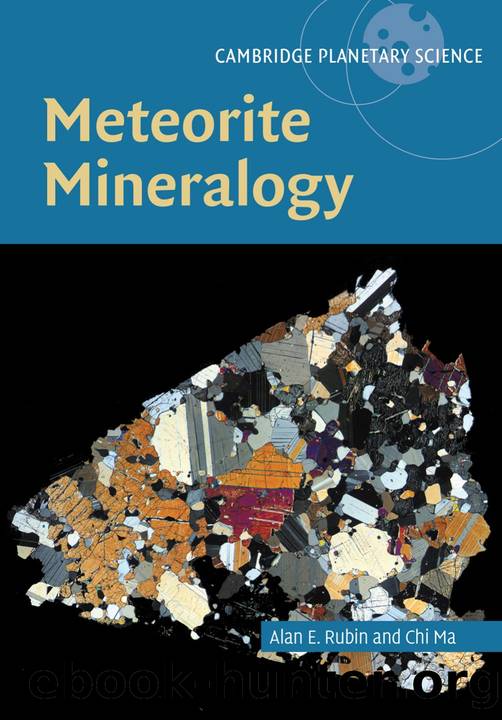 METEORITE MINERALOGY by Unknown