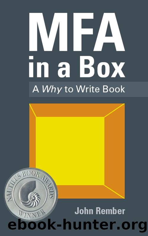 MFA in a Box: A Why to Write Book by John Rember