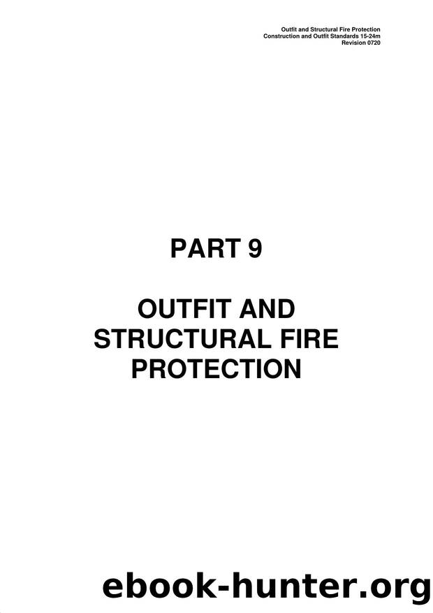 MGN 629 - Part 9 Outfit and Structural Fire Protection by Richard.Blackhurst@seafish.co.uk