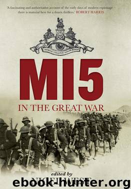 MI5 in the Great War by Nigel West