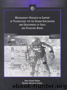 MICROGRAVITY RESEARCH IN SUPPORT OF TECHNOLOGIES FOR THE HUMAN EXPLORATION AND DEVELOPMENT OF SPACE AND PLANETARY BODIES by National Research Council