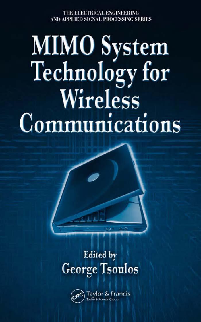 MIMO System Technology for Wireless Communications by Unknow
