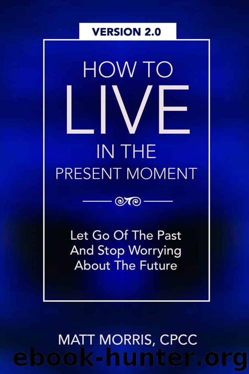 MINDFULNESS: How To Live In The Present Moment, 2.0 - Let Go Of The Past & Stop Worrying About The Future (Mindfulness For Beginners, Counseling, Depression ... Stress Relief, Anxiety Relief Book 1) by Matt Morris