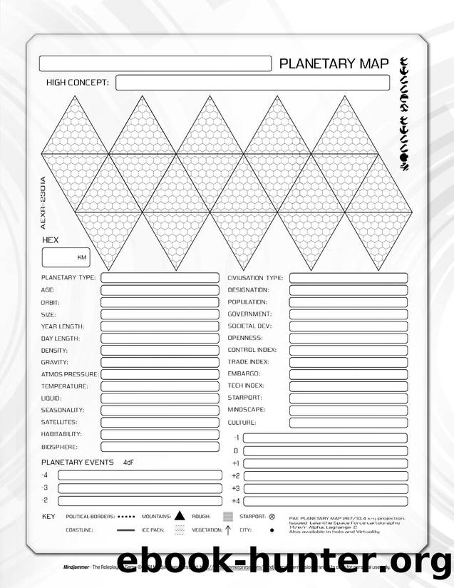 MJ Planetary Schematic Form by Unknown