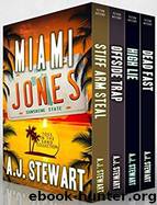MM01-04 - Miami Jones Florida Mystery Series Box by Stewart A J