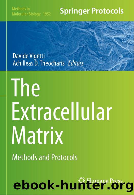 MMB vol.1952 Vigetti D., Theocharis A.D. (eds.) The Extracellular Matrix.. Methods and Protocols (Humana Press, 2019)(ISBN 9781493991327)(282s) by Unknown
