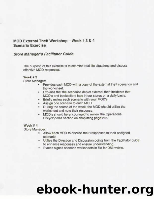 MOD Training by Unknown