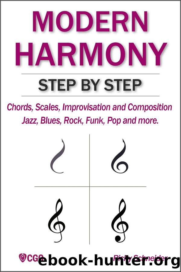 MODERN HARMONY STEP BY STEP by Schneider Ricky