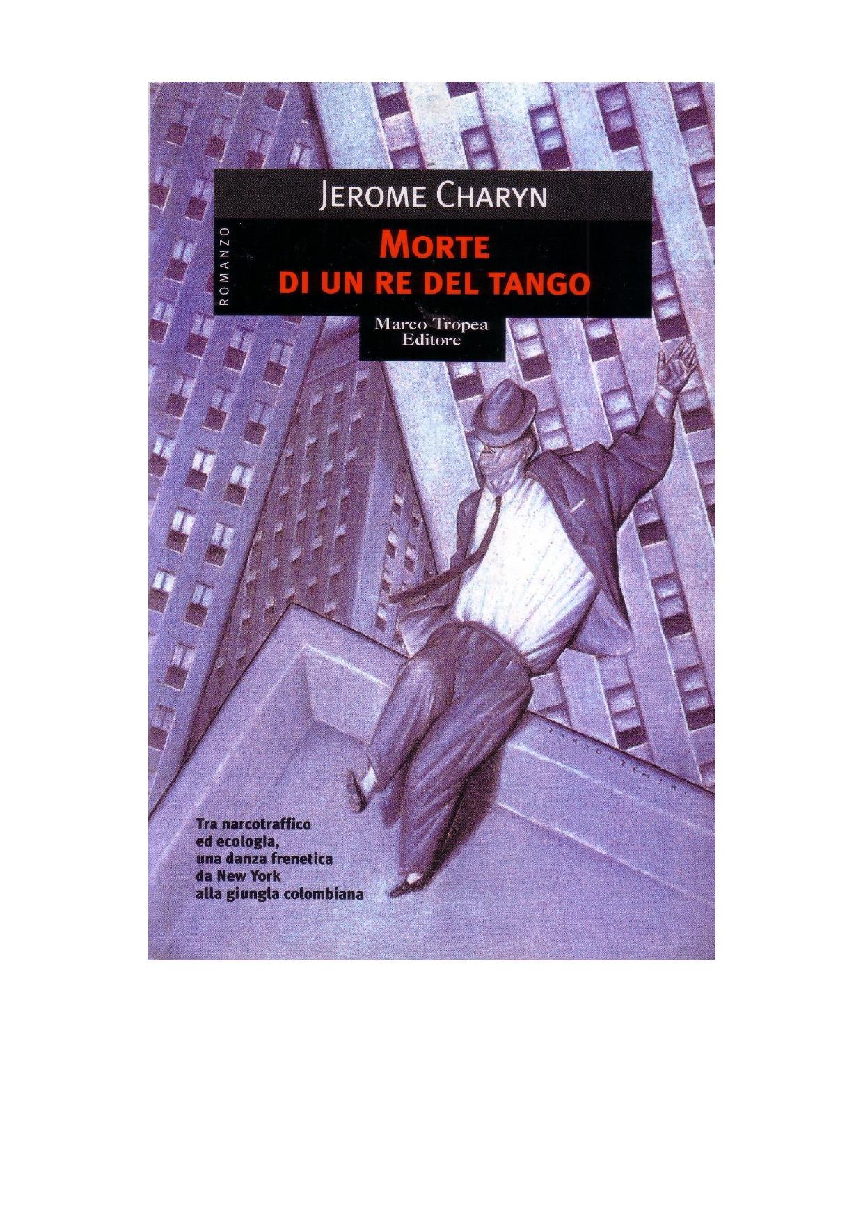 MORTE DI UN RE DEL TANGO by Jerome Charyn