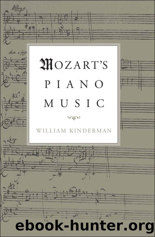 MOZARTâS PIANO MUSIC by Unknown