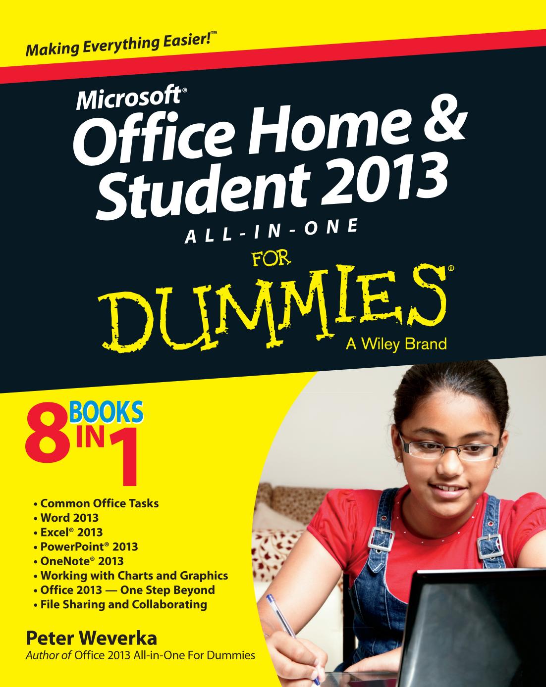 MS Office Home & Student All-in-One for Dummies by Peter Weverka