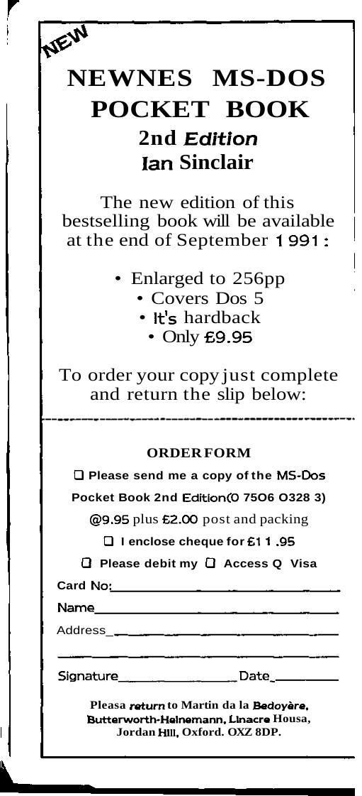 MSDOS Pocket Book by Unknown