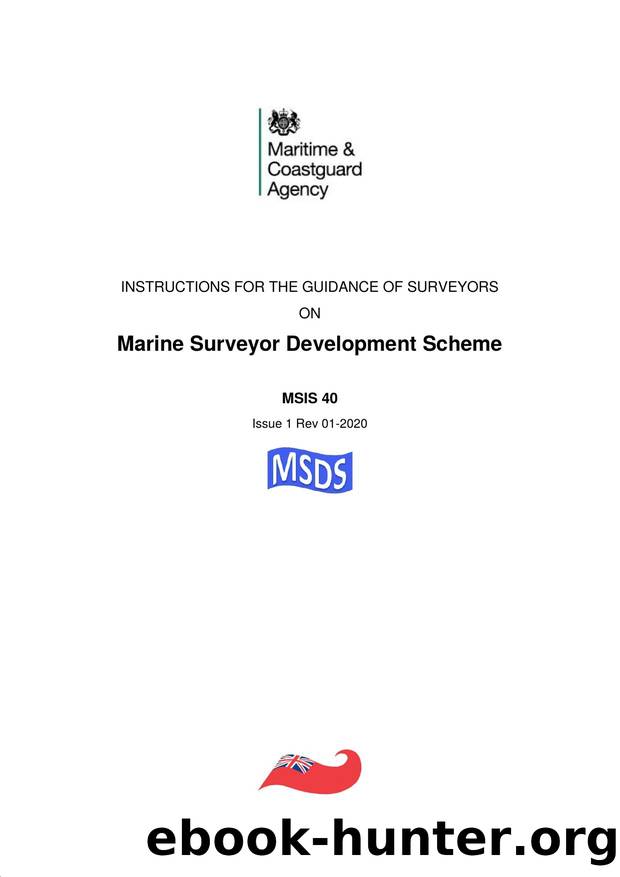 MSIS 40 - Marine Surveyor Development Scheme (Rev. 0120) by Simon Roberts