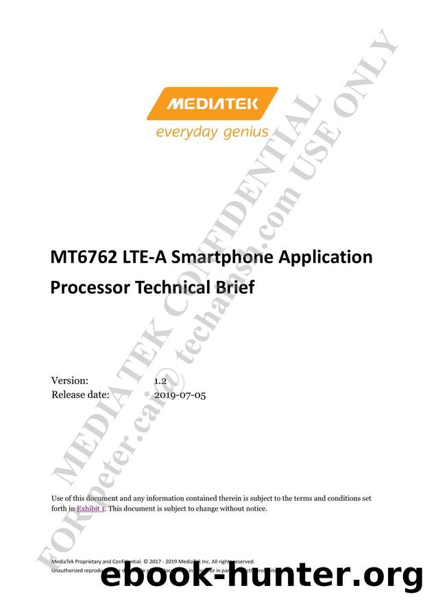 MT6762 LTE-A Smartphone Application Processor Technical Brief V1.2 by Unknown