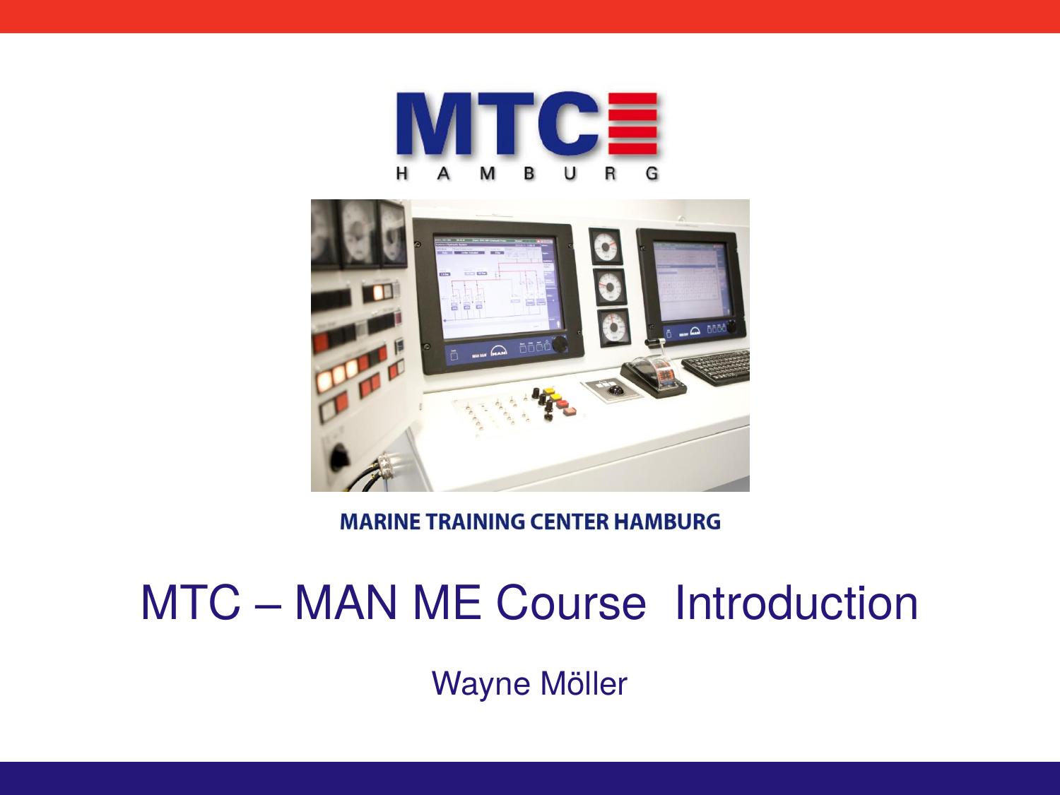 MTC â MAN ME Course Introduction by Unknown