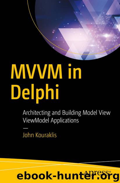MVVM in Delphi by John Kouraklis