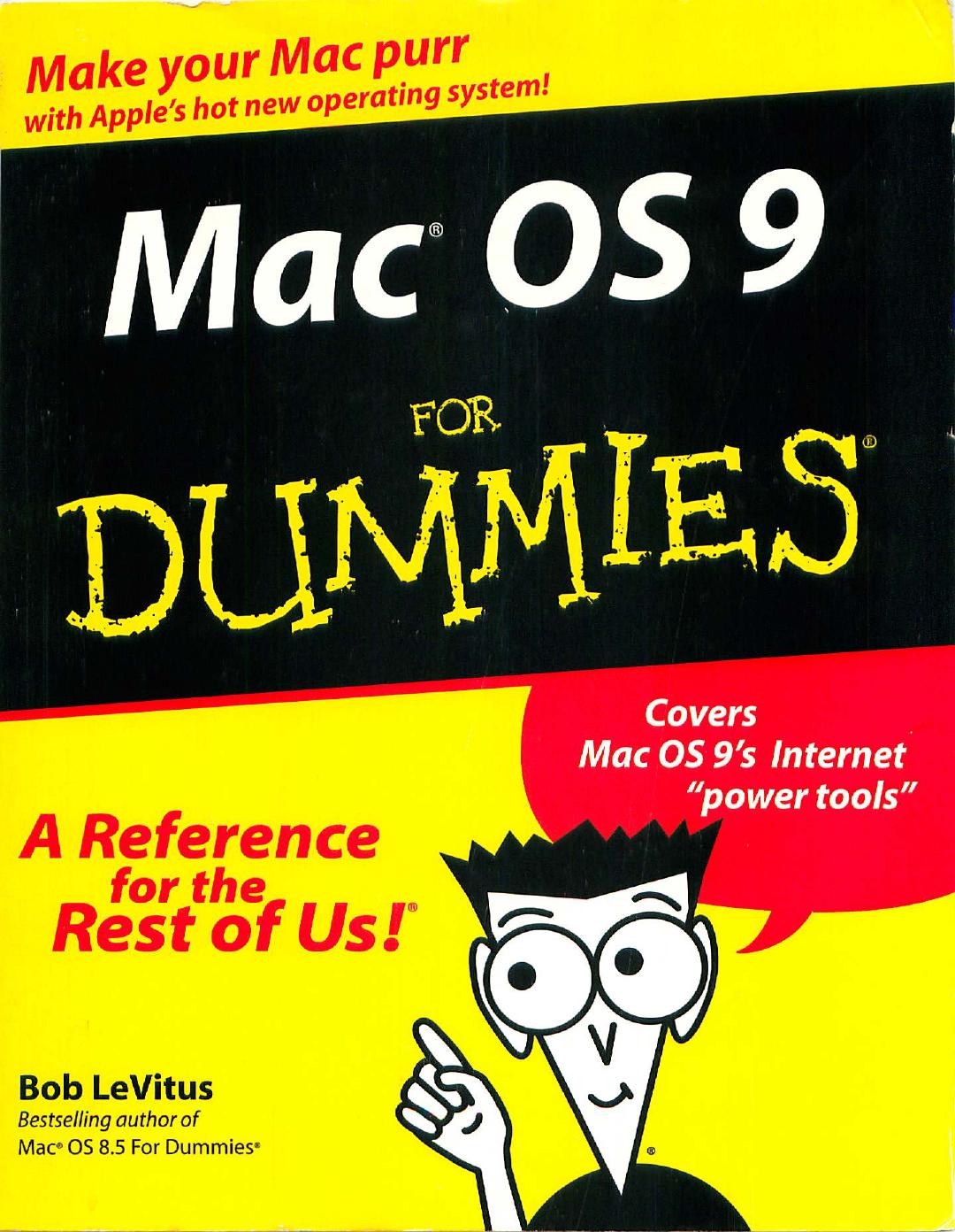 Mac OS 9 for dummies by LeVitus Bob