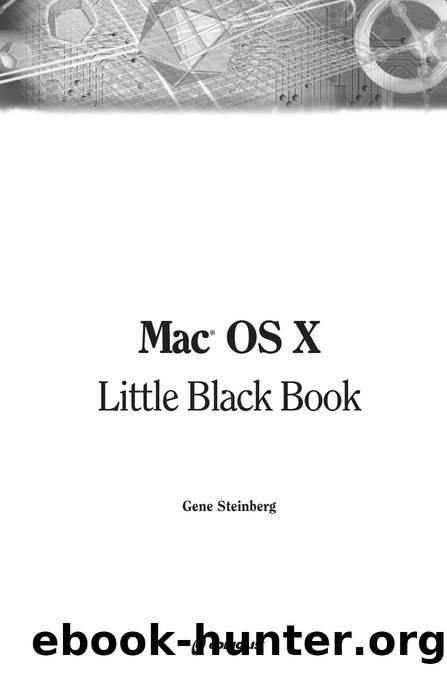 Mac OS X Black Book by Steinberg