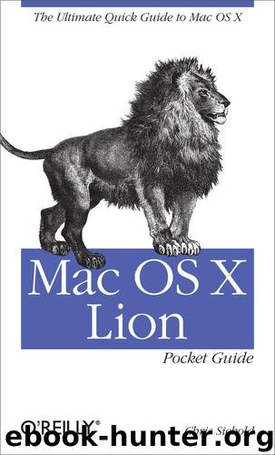 Mac OS X Lion Pocket Guide by Chris Seibold