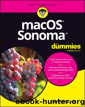 MacOS Sonoma for Dummies by Hart-Davis Guy