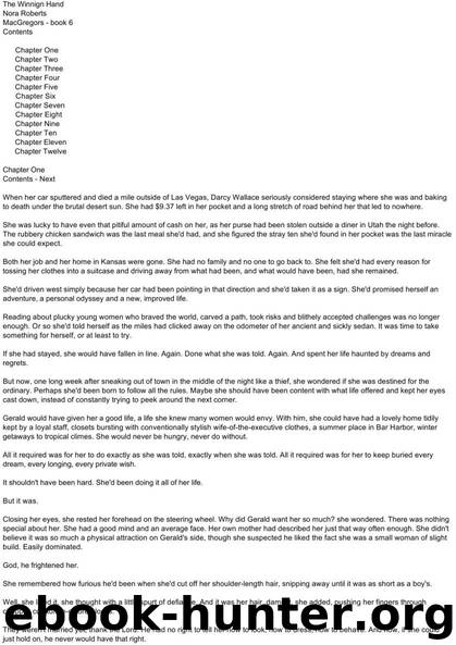 Macgregors - 09 - The Winning Hand by Nora Roberts