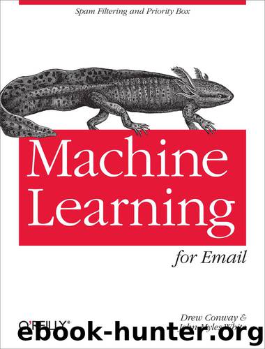 Machine Learning for Email by White John Myles Conway Drew