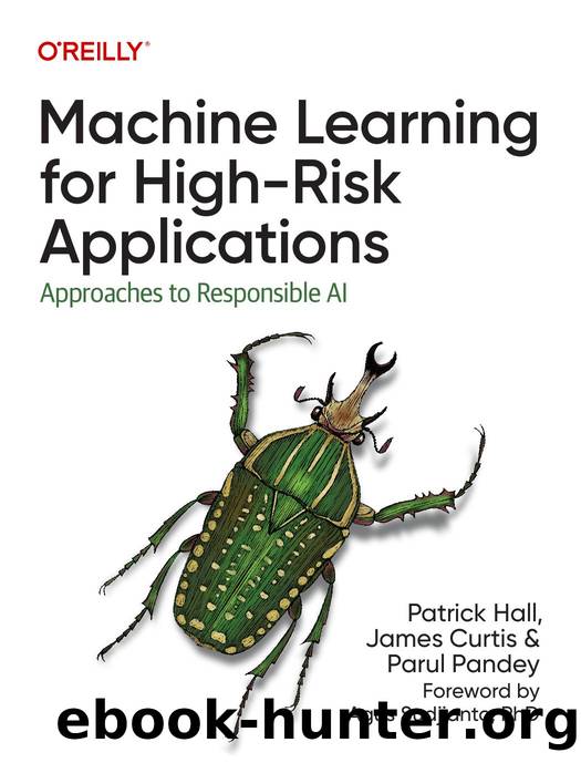 Machine Learning for High-Risk Applications by Patrick Hall James Curtis and Parul Pandey